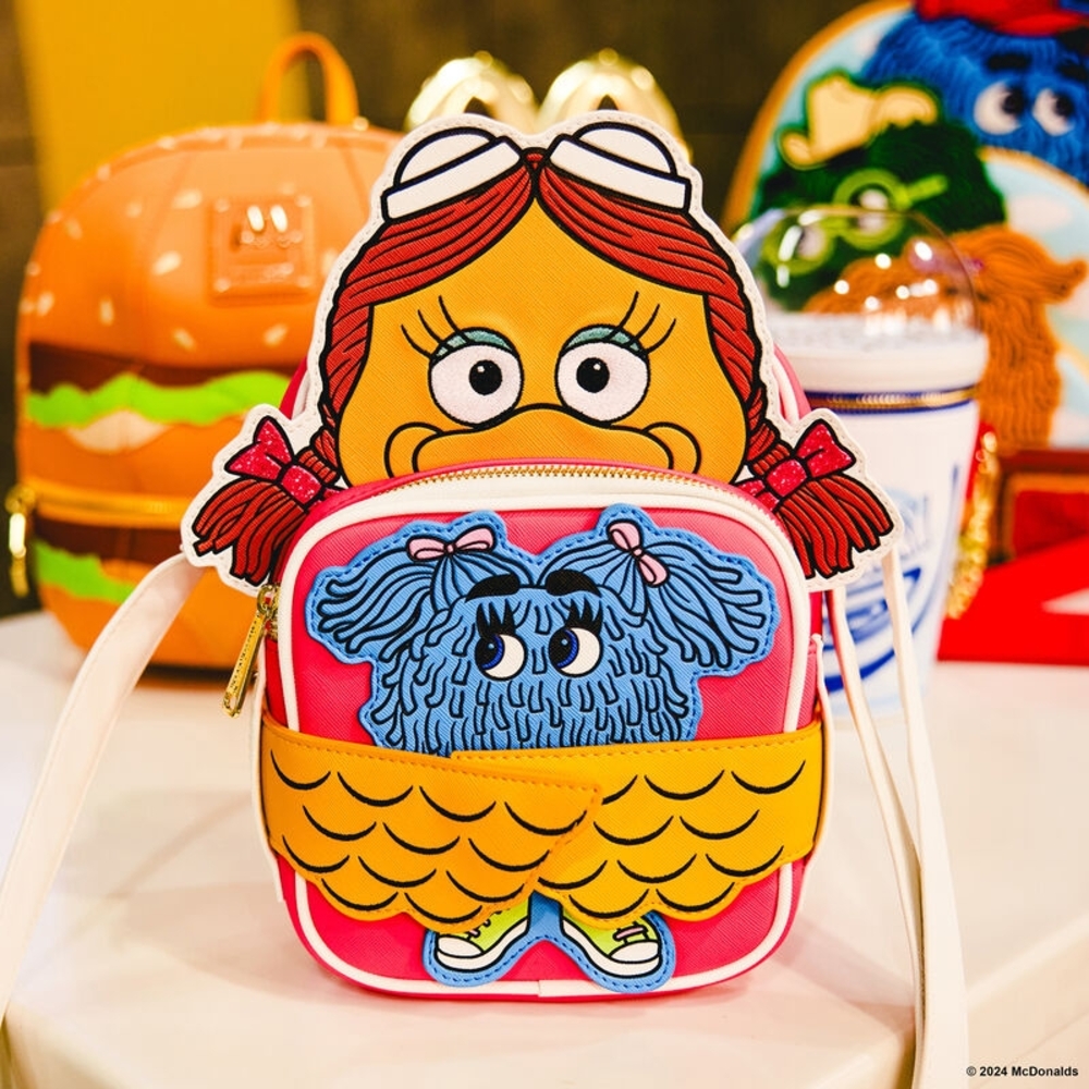 Loungefly McDonald's Character Backpack - Yellow and Blue